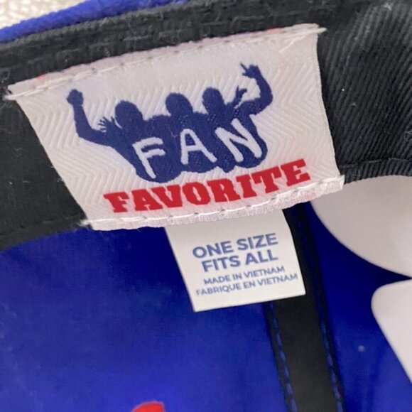 Fan Favorite Blue Red White Blue Jays Baseball Ball Cap - Picture 9 of 13